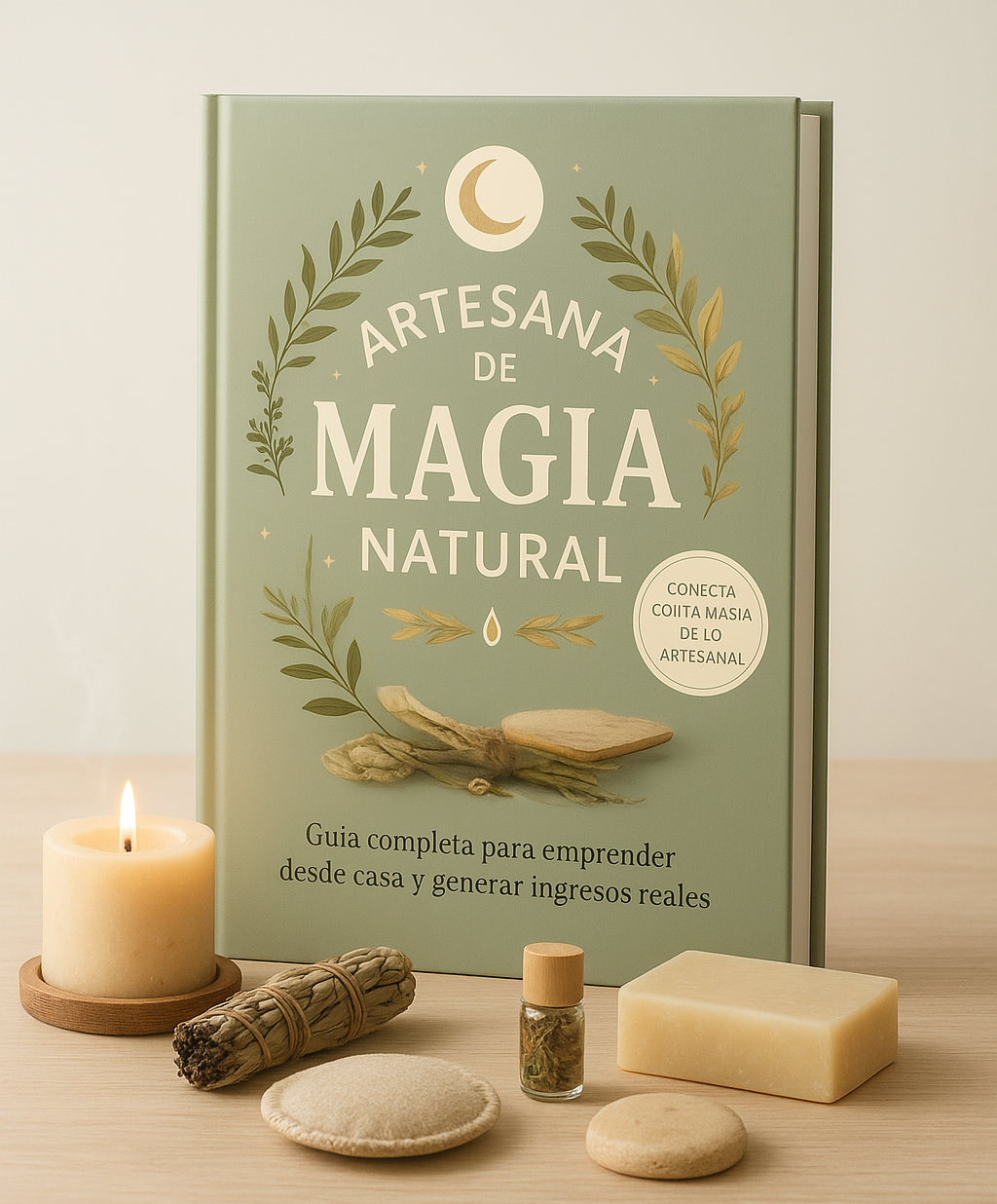 Crea y vende con Artesana de magia natural Ebook +  bonus de regalo